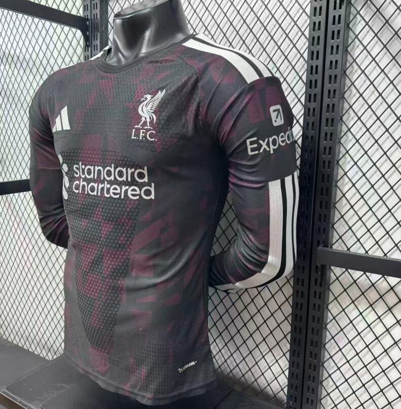 2026 2027 Liverpool 3rd Jersey Player Version long sleeves