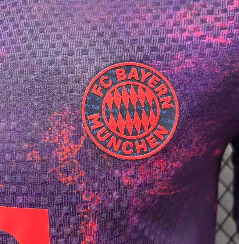 2026 2027 Bayern Munich  3rd Jersey Player Version  Long sleeves