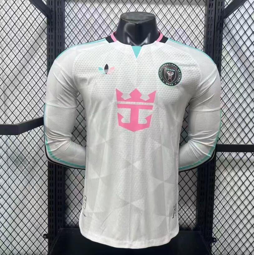 2026 2027 Miami 3rd Jersey Player Version long sleeves