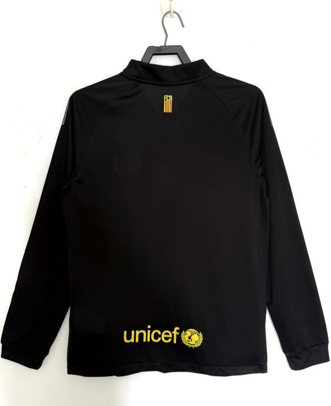 2011 2012 Retro  Barcelona   Away long sleeves   jersey