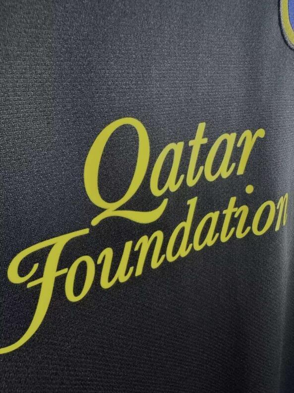 2011 2012 Retro  Barcelona   Away long sleeves   jersey
