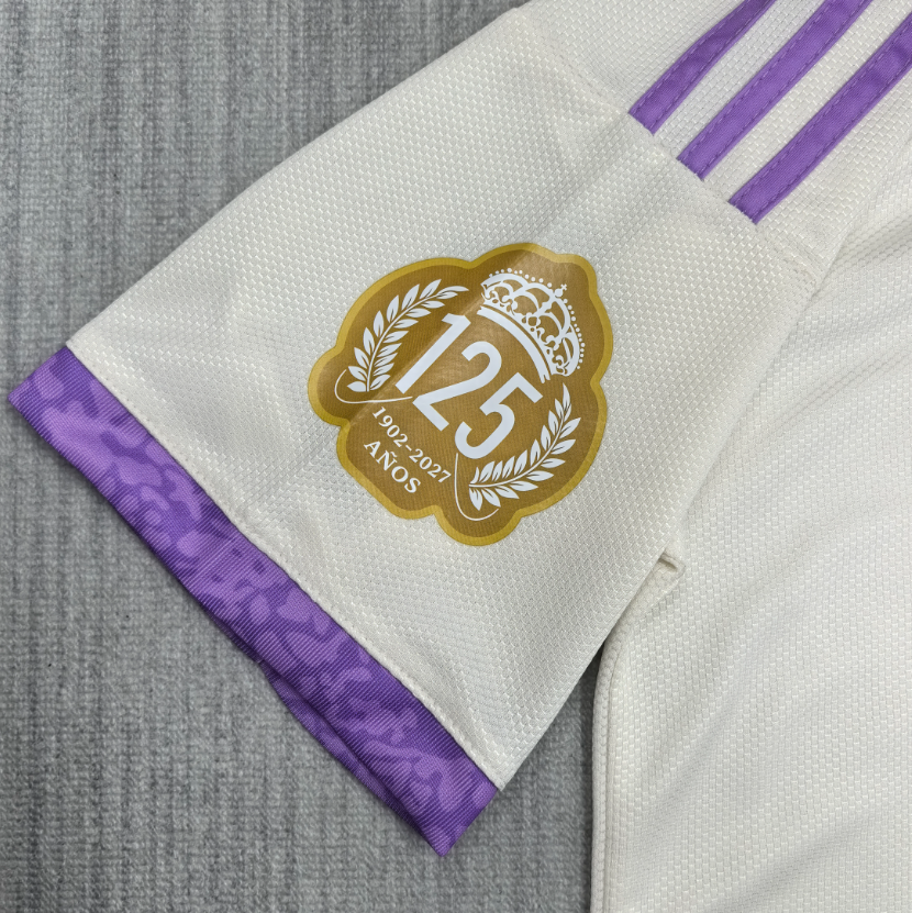 2026 2027  Real Madrid  125th Anniversary Edition Jersey Fan Version