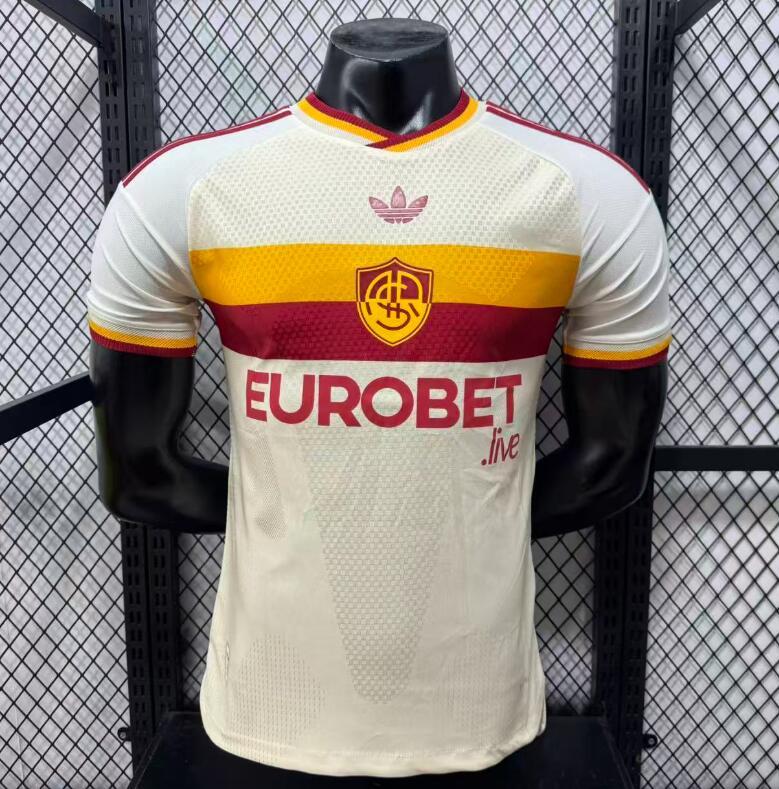 2026 2027 AS  ROMA  away  Jersey Player Version