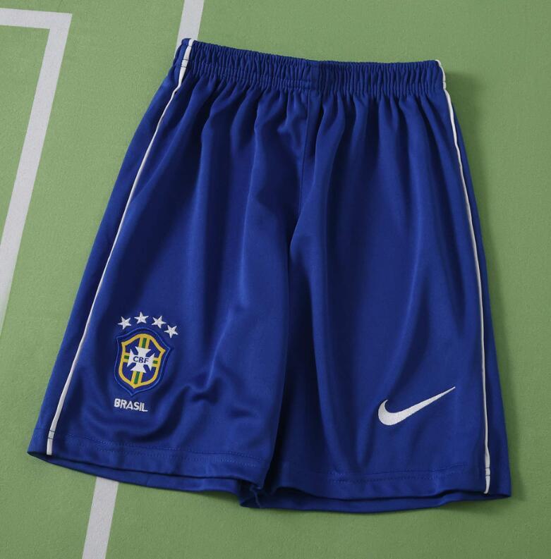 2002  Brazil home retro Long sleeves Kids kit