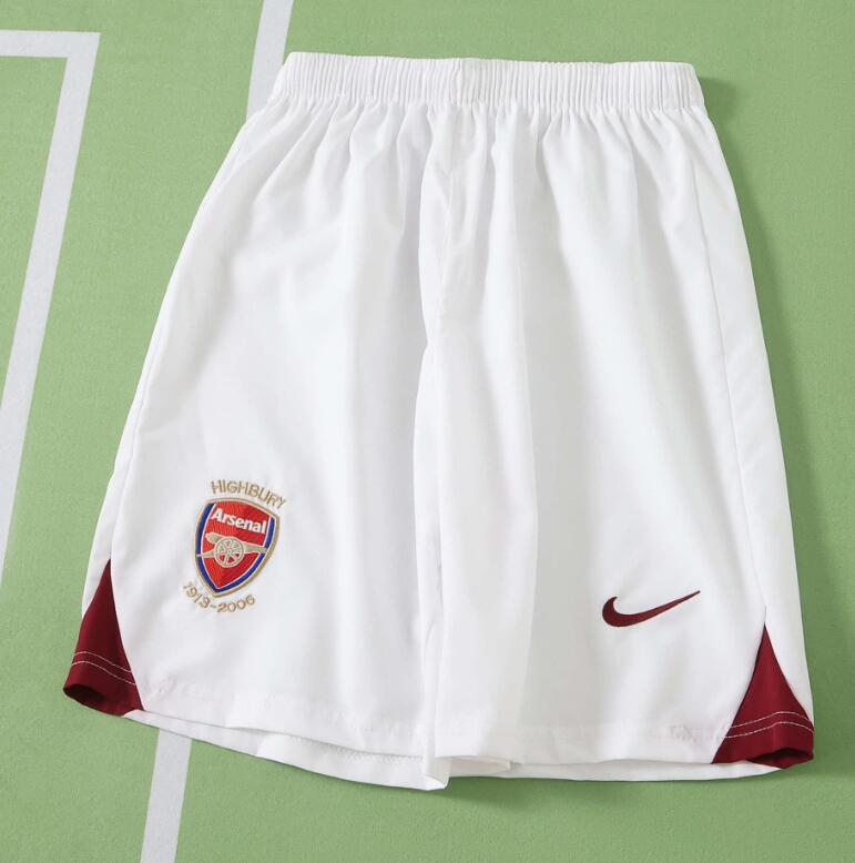 2005 2006 Arsenal F.C. home retro Long sleeves Kids kit