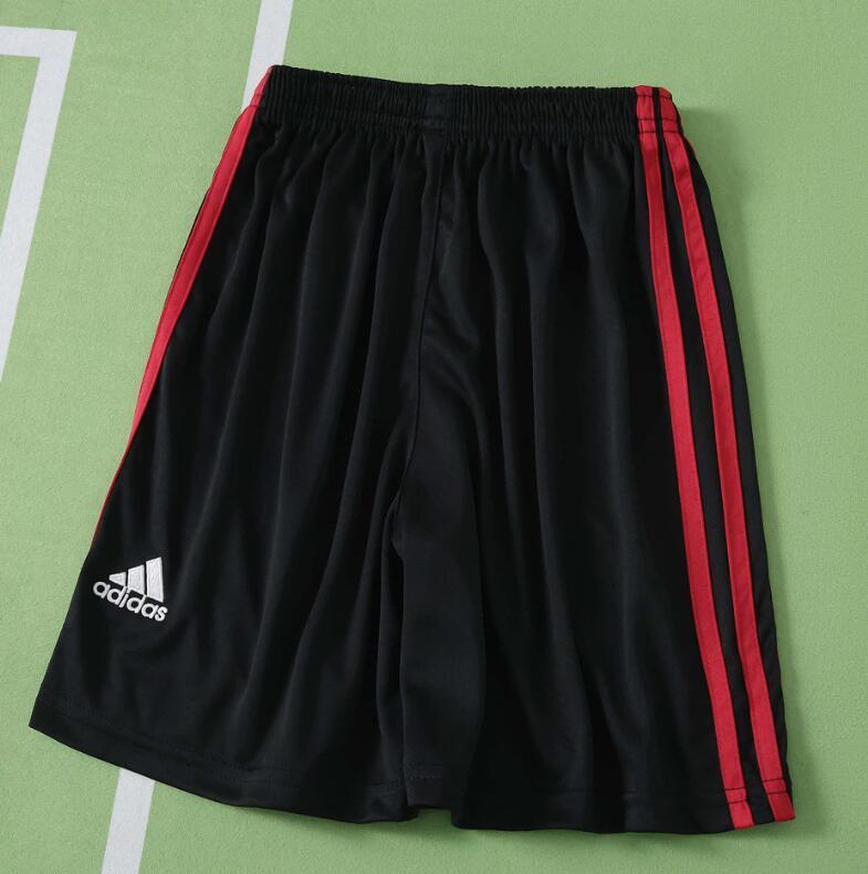 2009 2010 A.C. Milan home retro Long sleeves Kids kit