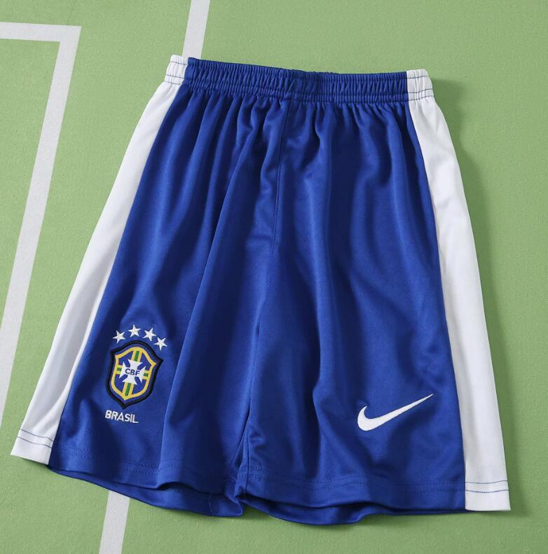 1998 Brazil  home retro Long sleeves Kids kit