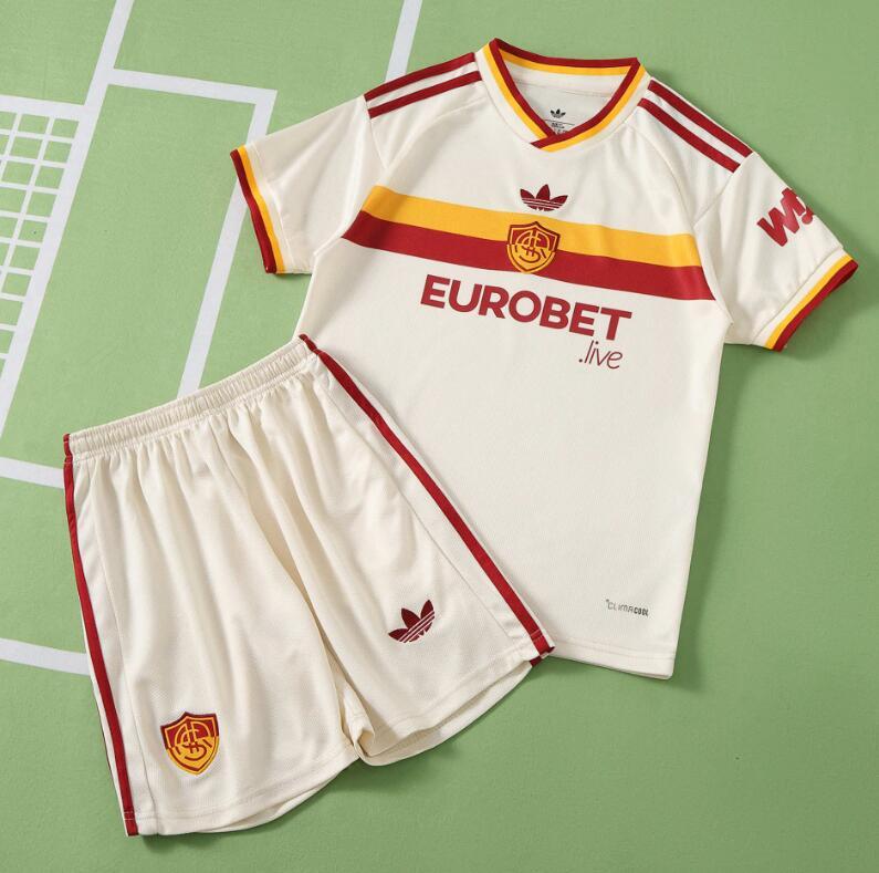 2026 2027 AS ROMA  away Kids  kits Jersey