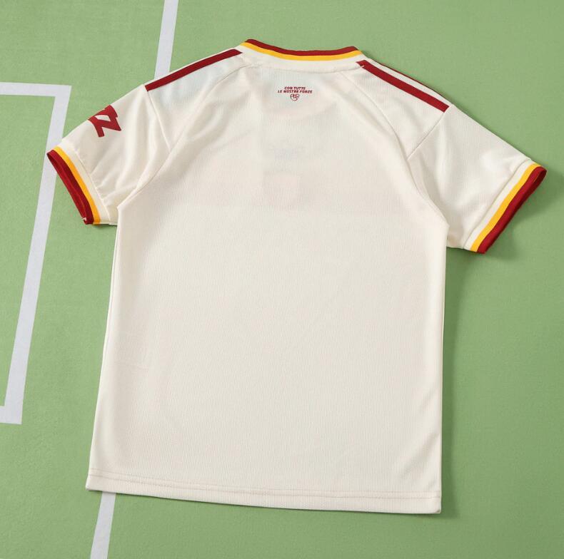 2026 2027 AS ROMA  away Kids  kits Jersey
