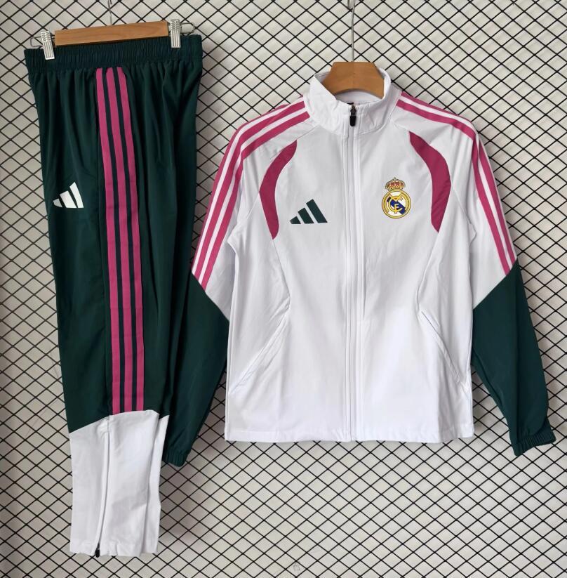 2026 2027  Real Madrid windbreaker  jacket  kit  set soccer jersey