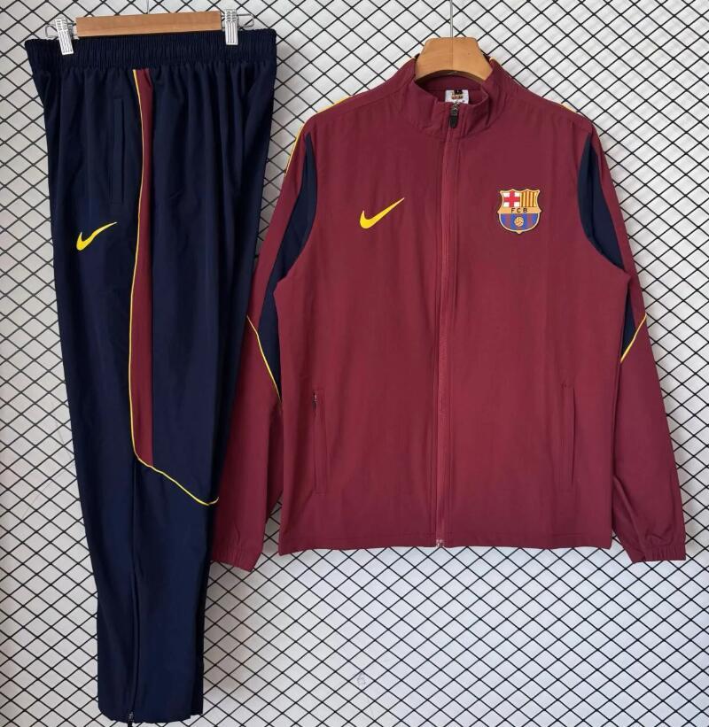 2026 2027  Barcelona  windbreaker  jacket  kit  set soccer jersey