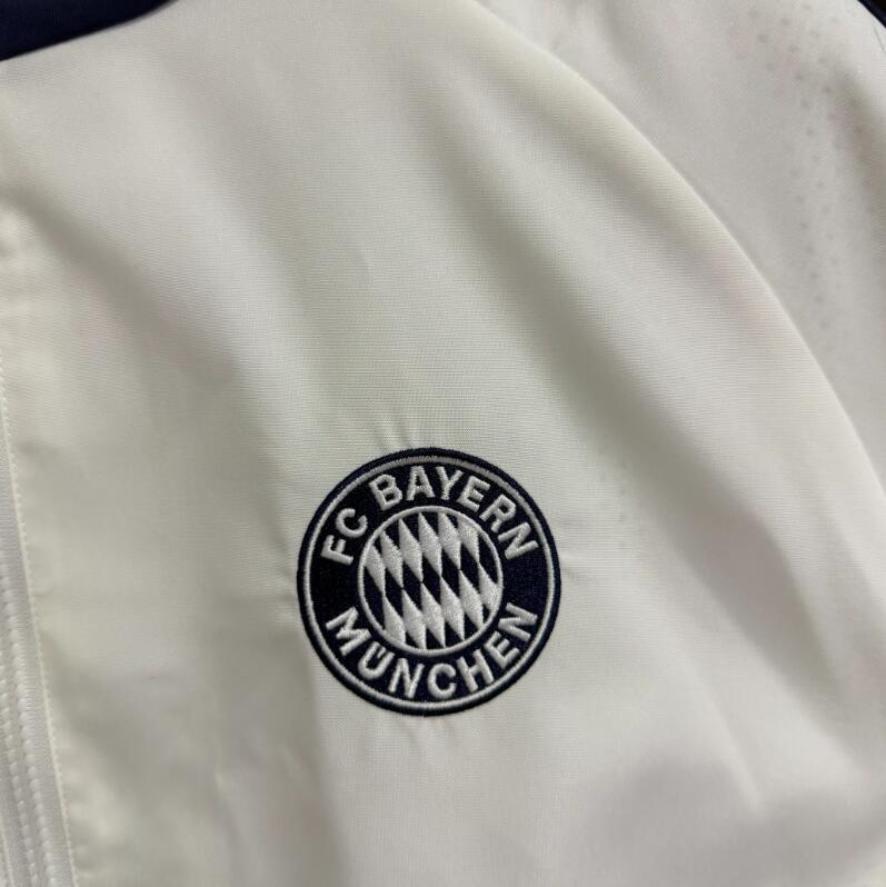 2026 2027  Bayern Munich windbreaker retro jacket soccer jersey