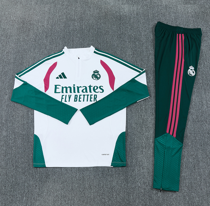 2026 2027  Real  Madrid  adult and  kids  tracksuit  soccer jersey