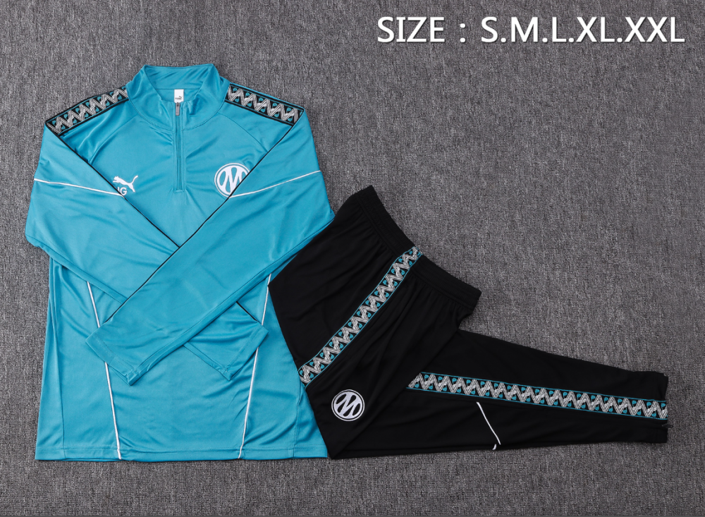 2026 2027  Marseille only adult  tracksuit  training suit long sleeves B26109#