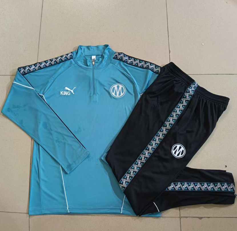 2026 2027  Marseille only adult  tracksuit  training suit long sleeves B26109#