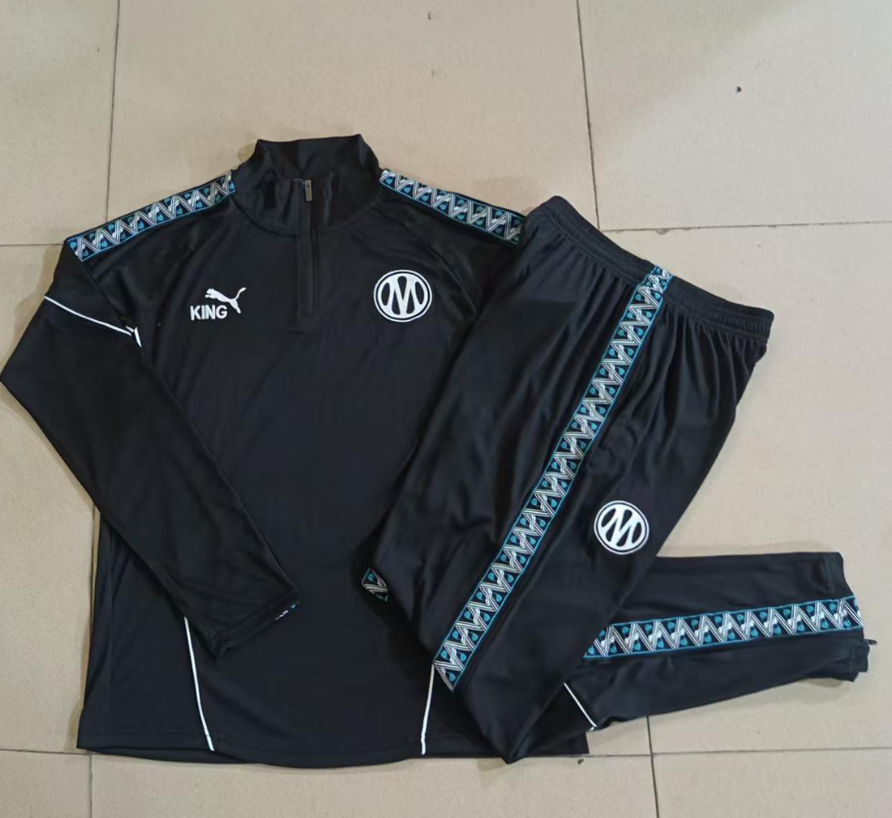 2026 2027  Marseille only adult  tracksuit  training suit long sleeves B26107#