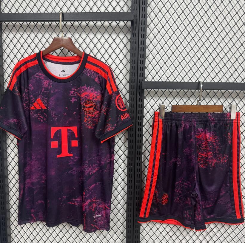 2026 2027  Bayern Munich 3rd adult kit (shirt +short )  Jersey Fan Version