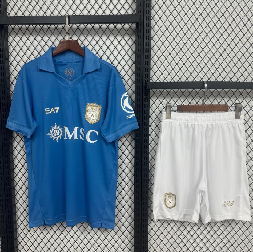2026 2027 Napoli home adult kit (shirt +short )  Jersey  fan version