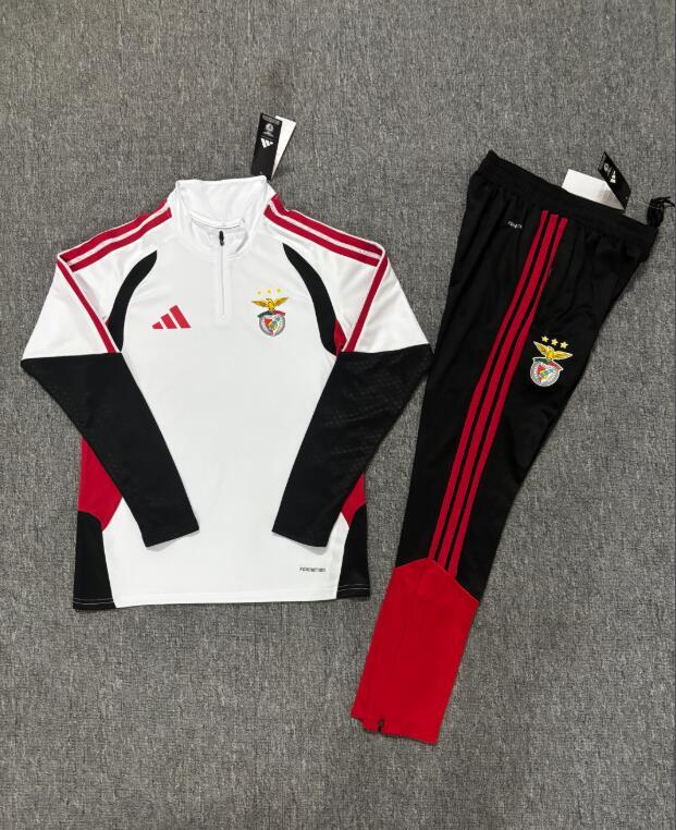 2026 2027  Benfica white  adult  tracksuit  soccer jersey