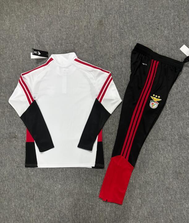 2026 2027  Benfica white  adult  tracksuit  soccer jersey