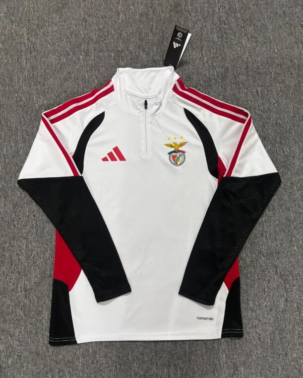 2026 2027  Benfica white  adult  tracksuit  soccer jersey