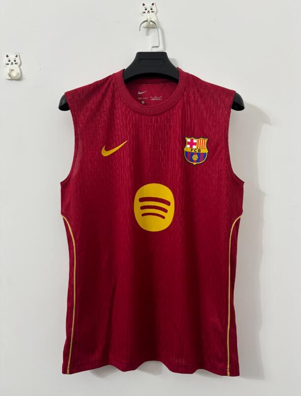 2026 2027 Barcelona adult  tracksuit  training suit  Vest no sleeves set