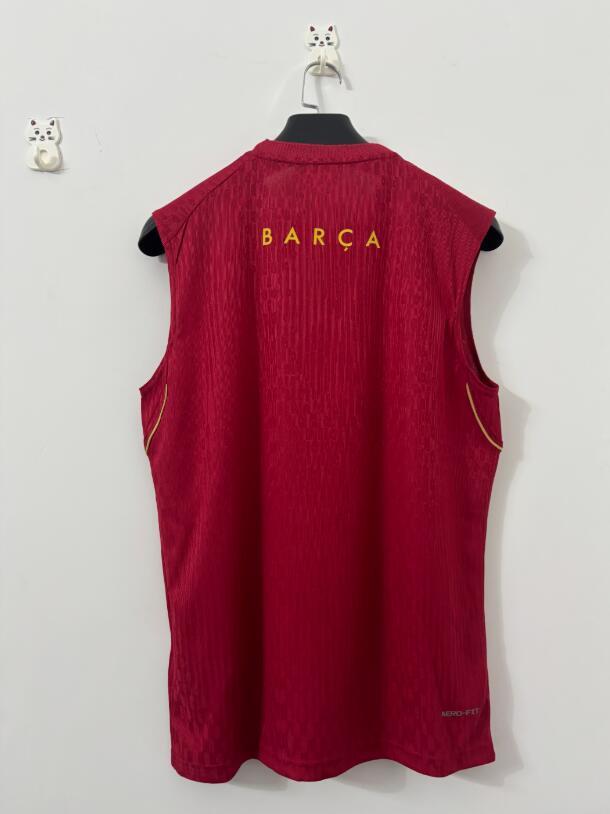 2026 2027 Barcelona adult  tracksuit  training suit  Vest no sleeves set