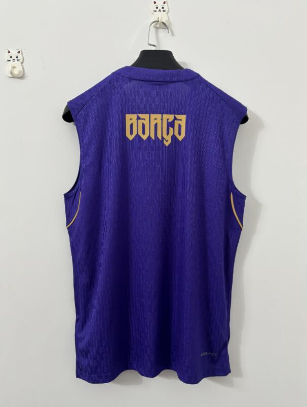 2026 2027 Barcelona adult  tracksuit  training suit  Vest no sleeves set