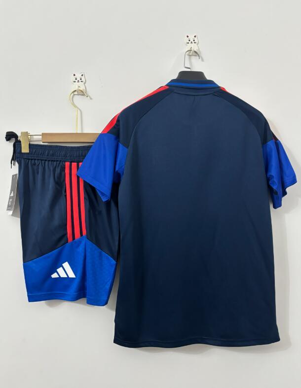 2026 2027  Lyon  adult  tracksuit  training suit  short  sleeves