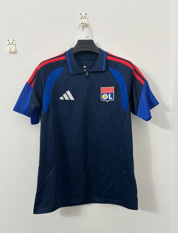 2026 2027  Lyon  adult  tracksuit  training suit  short  sleeves