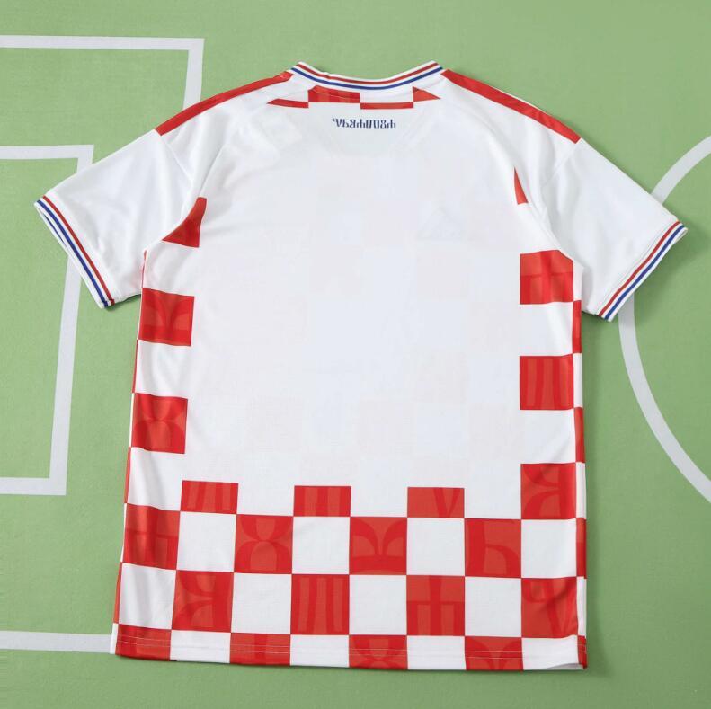 2027 Croatia Home top thai best  quality soccer Jersey  fan version