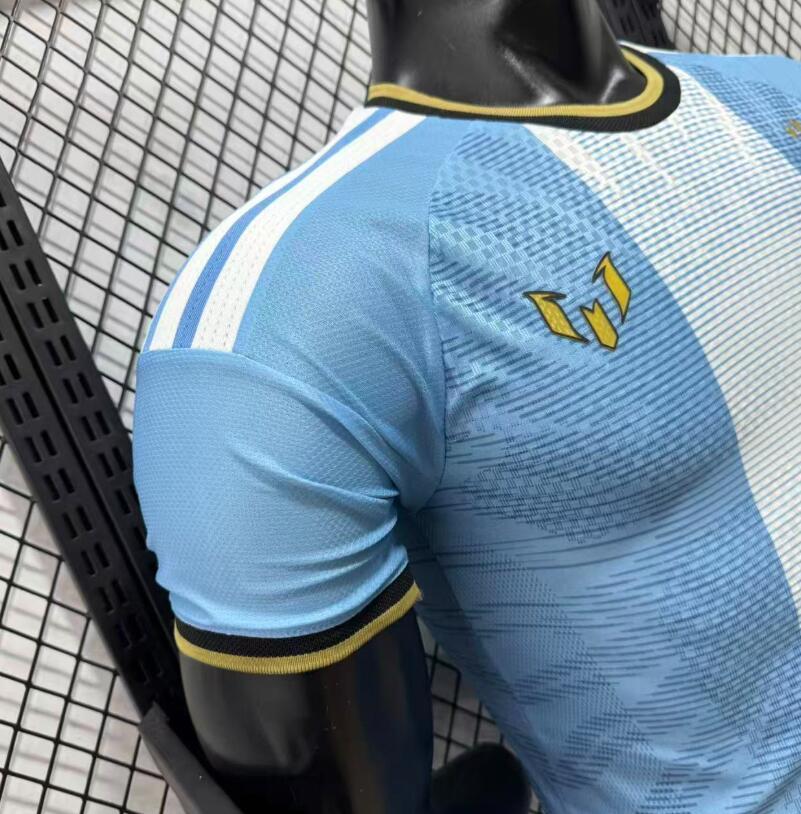 2026 2027 Argentina messi Home top version  soccer Jersey Player version 001