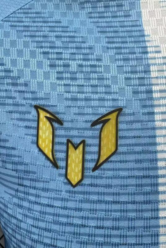 2026 2027 Argentina messi Home top version  soccer Jersey Player version 001