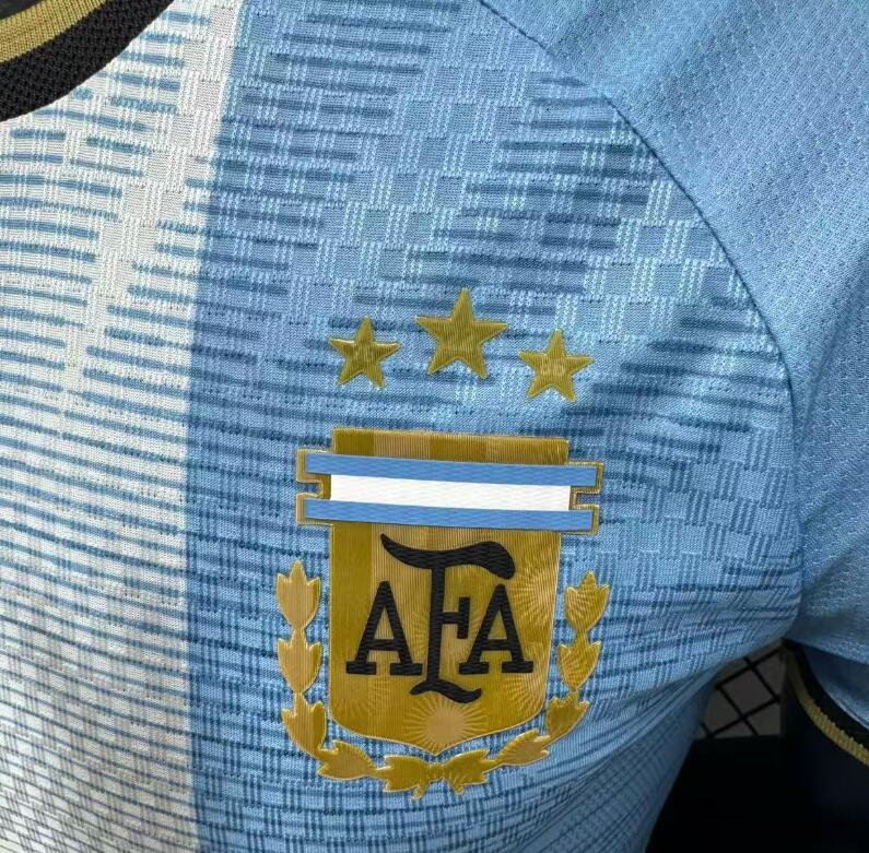 2026 2027 Argentina MESSI Home top version  soccer Jersey Player version 001