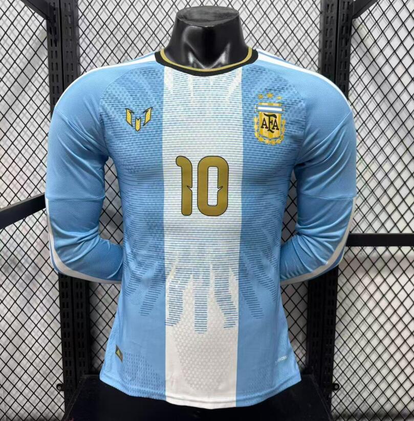 2026 2027 Argentina messi Home long Player version 002