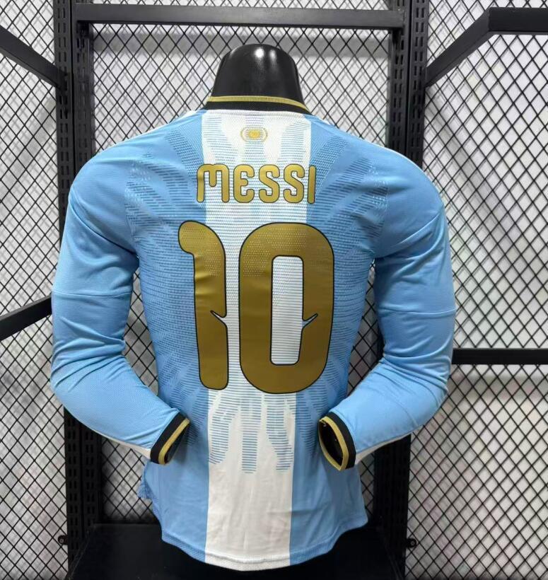 2026 2027 Argentina messi Home long Player version 002