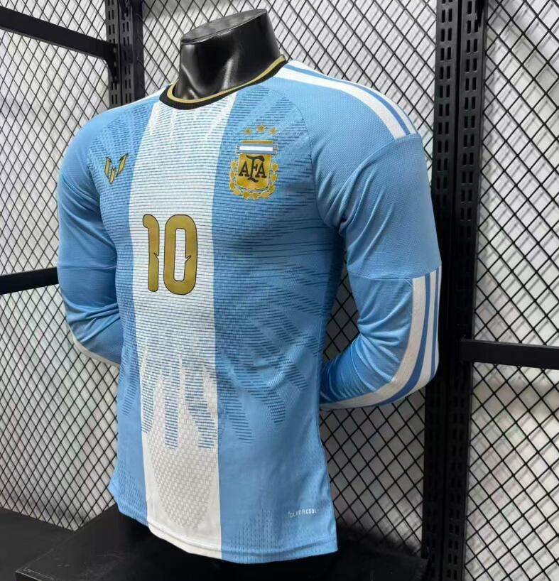 2026 2027 Argentina messi Home long Player version 002