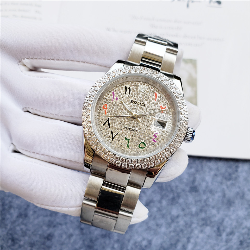 Rolex Men's Automatic Mechanical Watch 904L Stainless Steel Sapphire Glass 40mm-RLX289