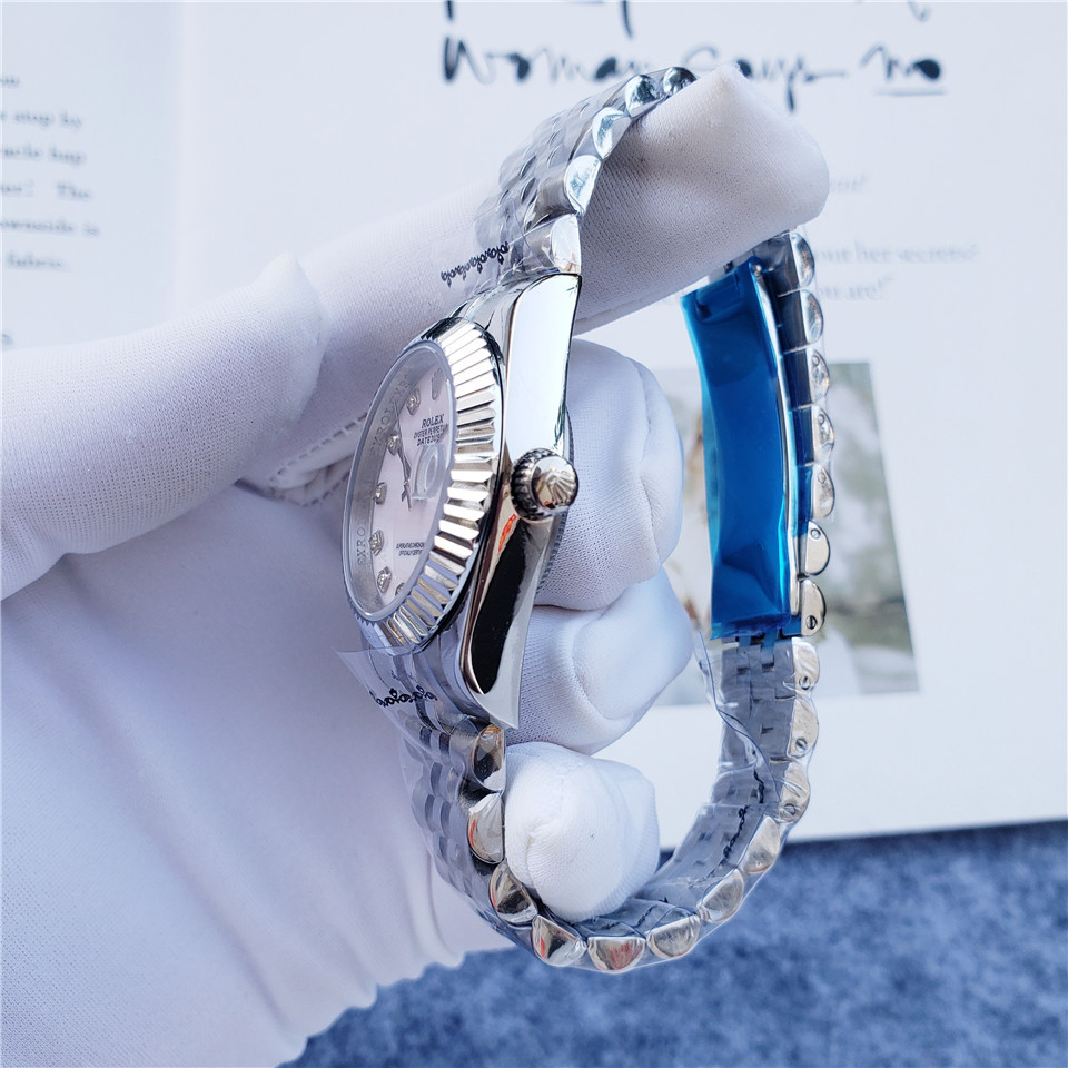 Rolex Women's Automatic Mechanical Watch 904L Stainless Steel Sapphire Glass 31mm-RLX309