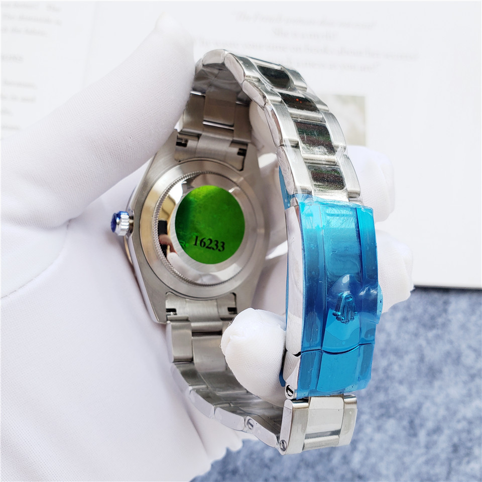 Rolex Men's Automatic Mechanical Watch 904L Stainless Steel Sapphire Glass 40mm-RLX289