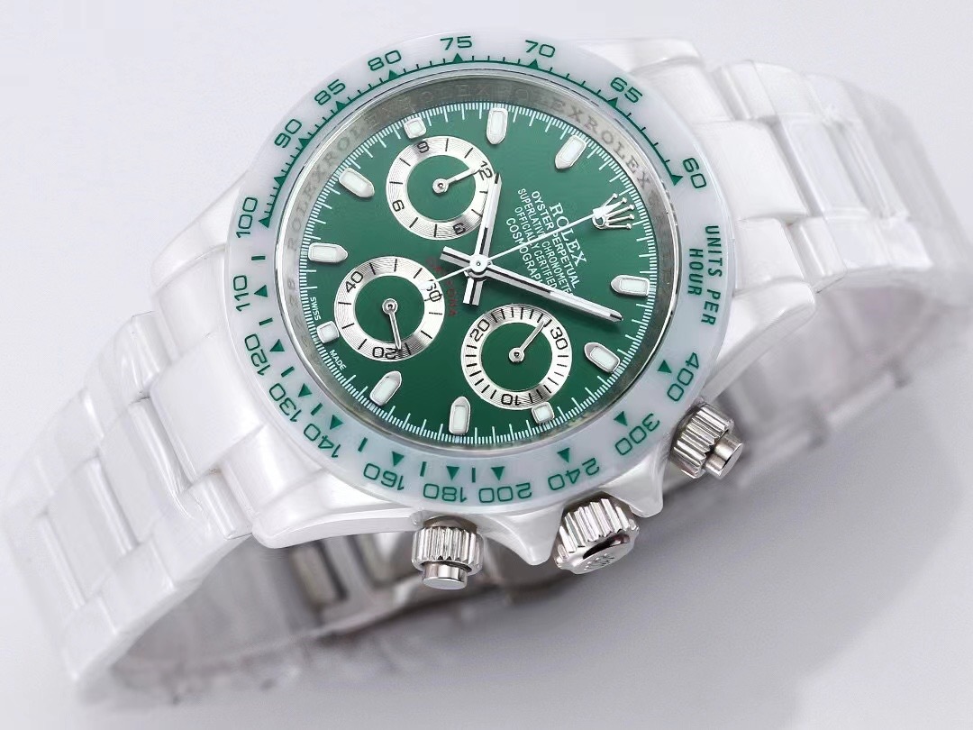Rolex Men's and Women's VK Movt Chronograph Watch Sapphire glass 39.5mm-RLX471