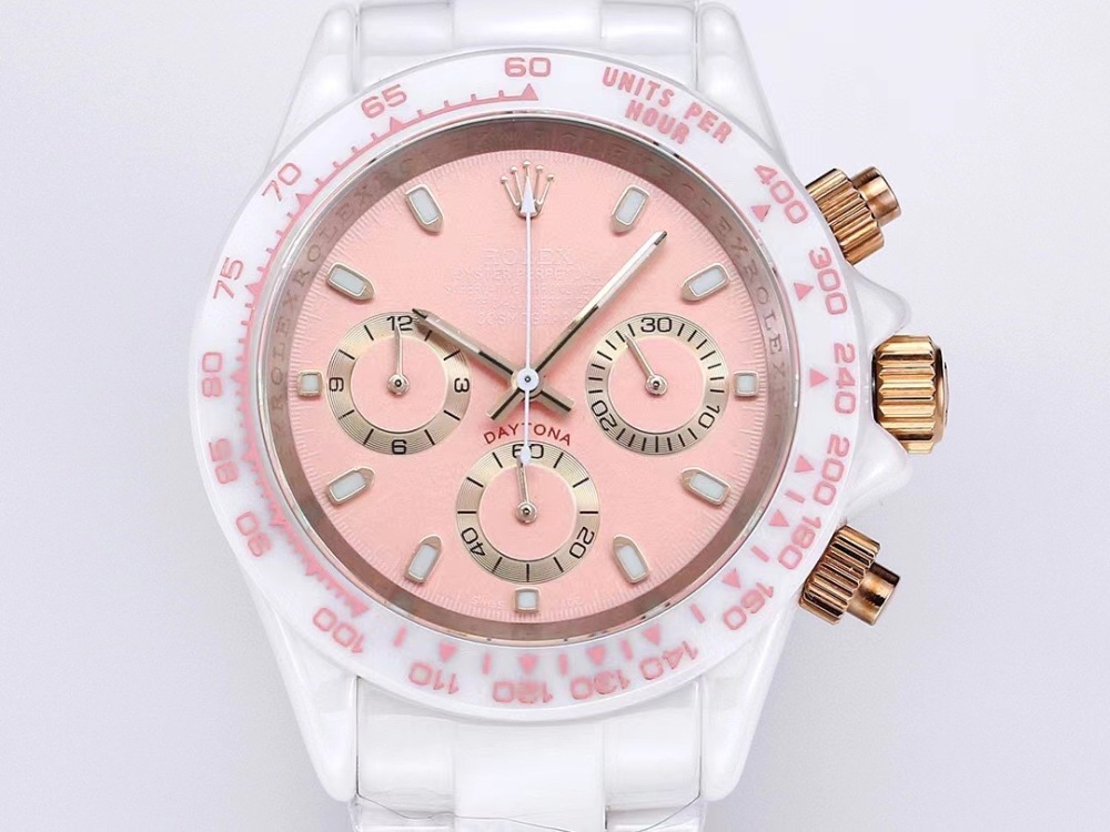 Rolex Men's and Women's VK Movt Chronograph Watch Sapphire glass 39.5mm-RLX471