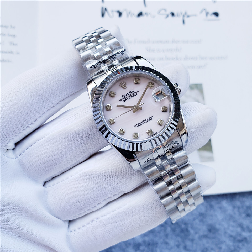 Rolex Women's Automatic Mechanical Watch 904L Stainless Steel Sapphire Glass 31mm-RLX309