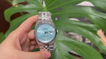 Men's Automatic Mechanical Watch 904L Stainless Steel Sapphire Glass 40mm-RLX555CM1