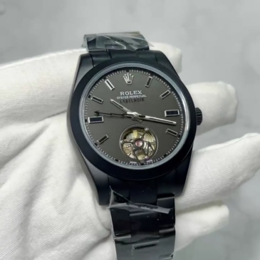 Men's Automatic Mechanical Watch 904L Stainless Steel Sapphire Glass 40mm-RLX554
