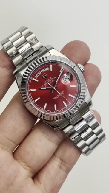 Women's Automatic Mechanical Watch 904L Stainless Steel Sapphire Glass 36mm-RLX543