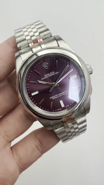 Men's Automatic Mechanical Watch 904L Stainless Steel Sapphire Glass 40mm-RLX544