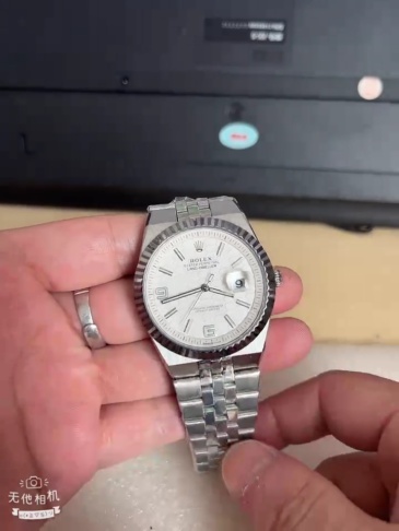Men's Automatic Mechanical Watch 904L Stainless Steel Sapphire Glass 40mm-RLX556