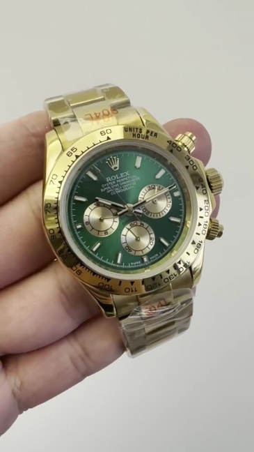 Men's Automatic Mechanical Watch 904L Stainless Steel Sapphire Glass 40mm-RLX552
