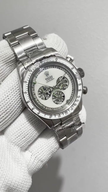 Men's Automatic Mechanical Watch 904L Stainless Steel Sapphire Glass 40mm-RLX553